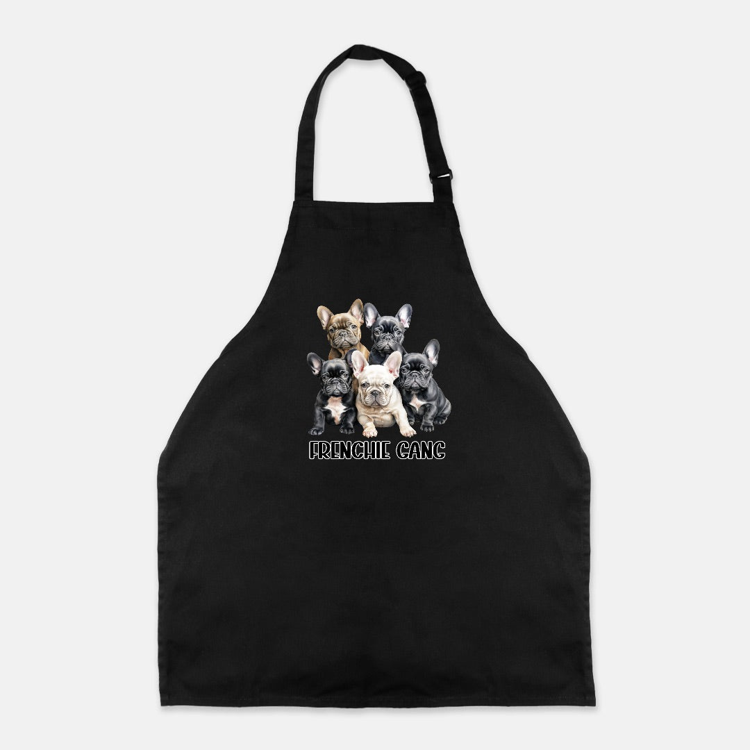 Frenchie Gang Full length apron