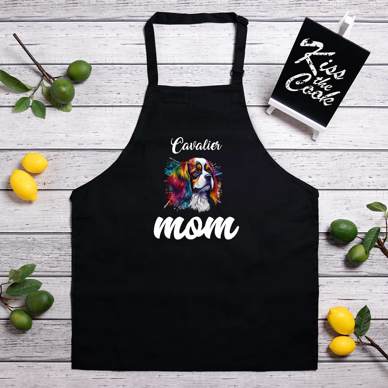 Cavalier Mom Apron (Full-Length)