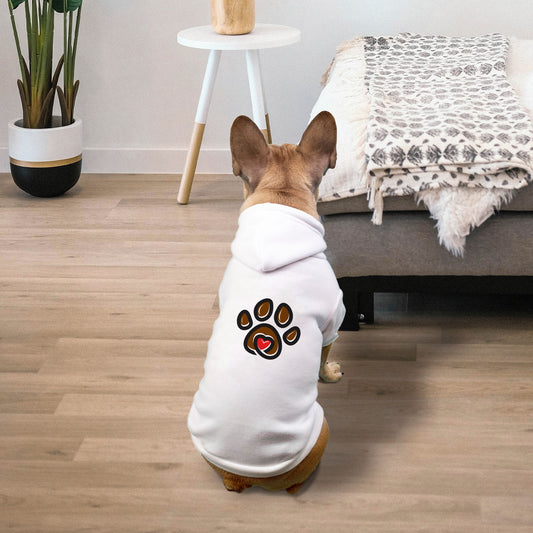 Rose Paws Brand Pet Hoodie -  Small Breed