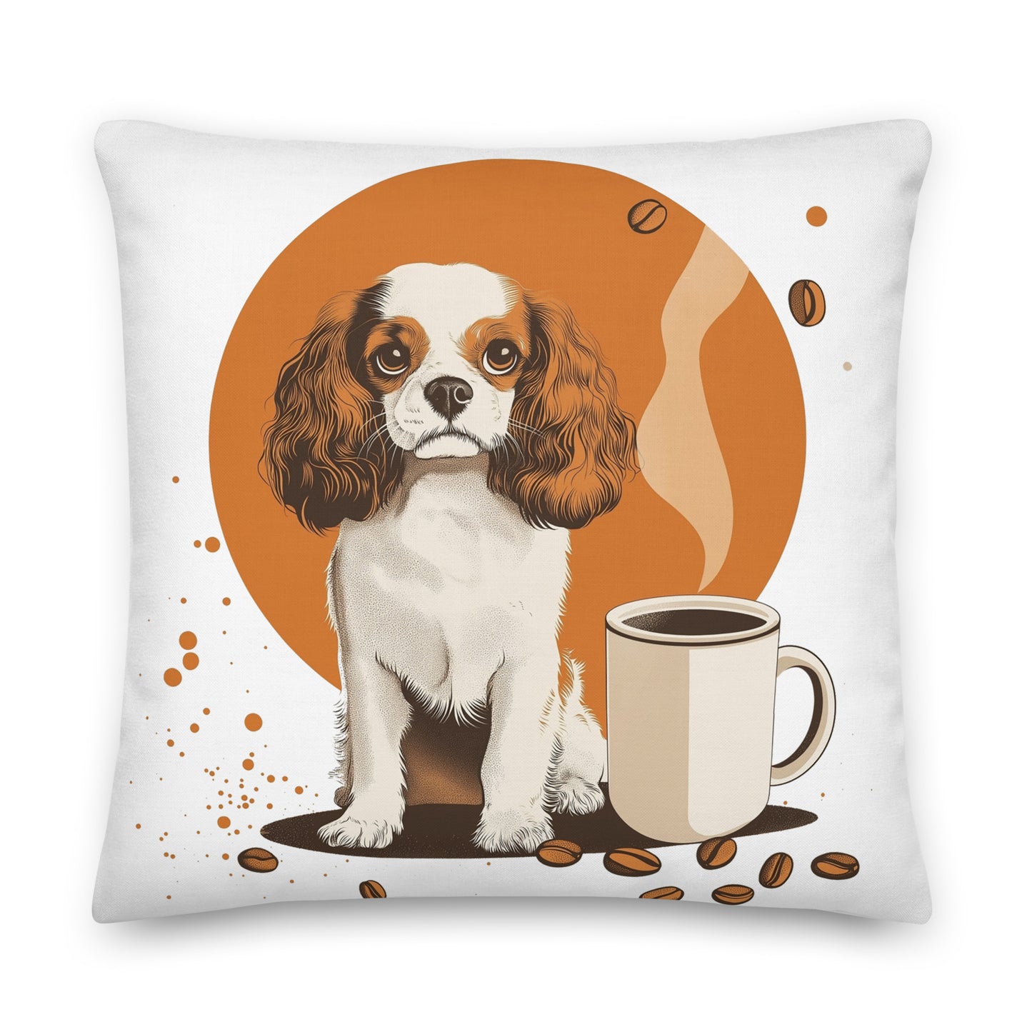 Blenheim Cavalier pillow