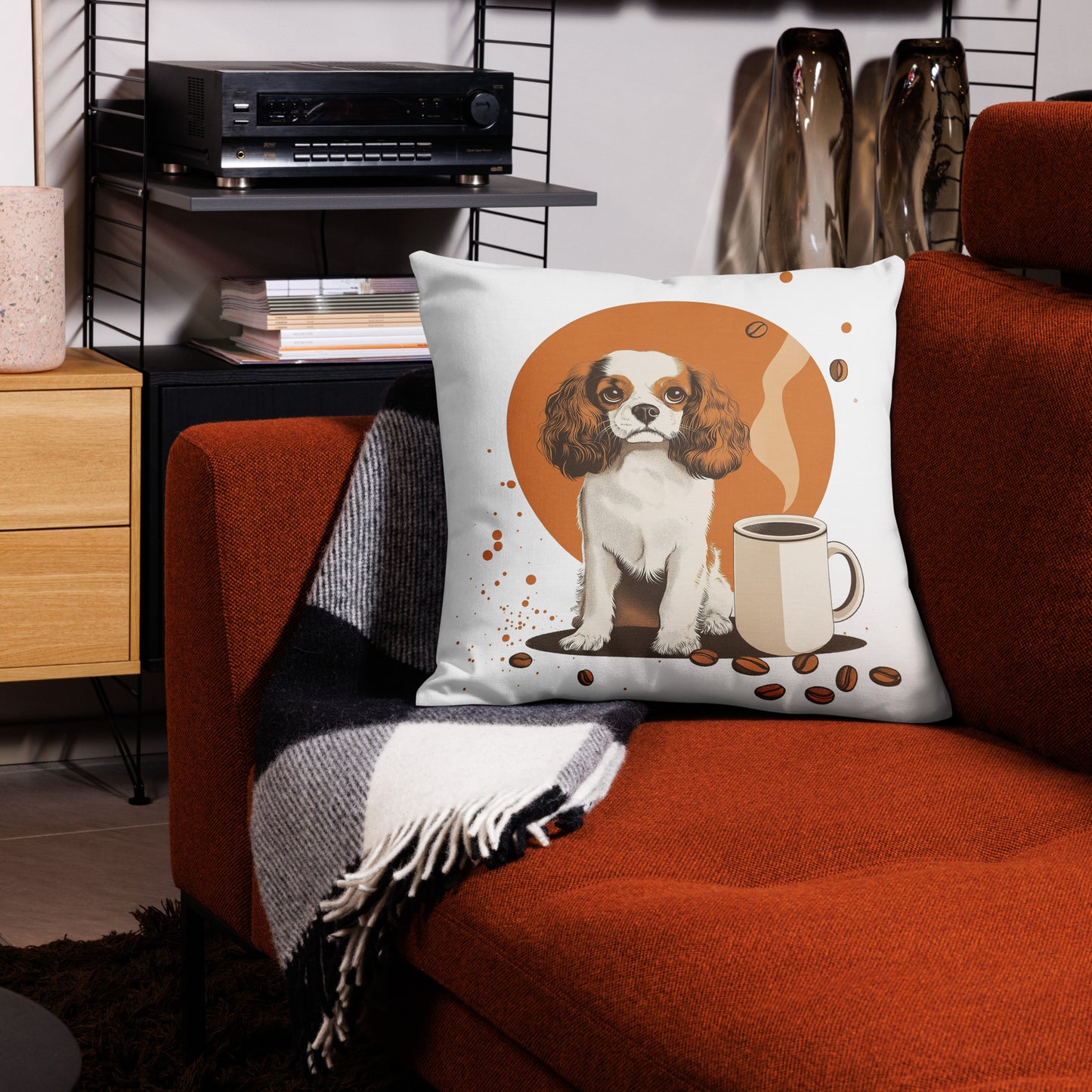 Blenheim Cavalier pillow