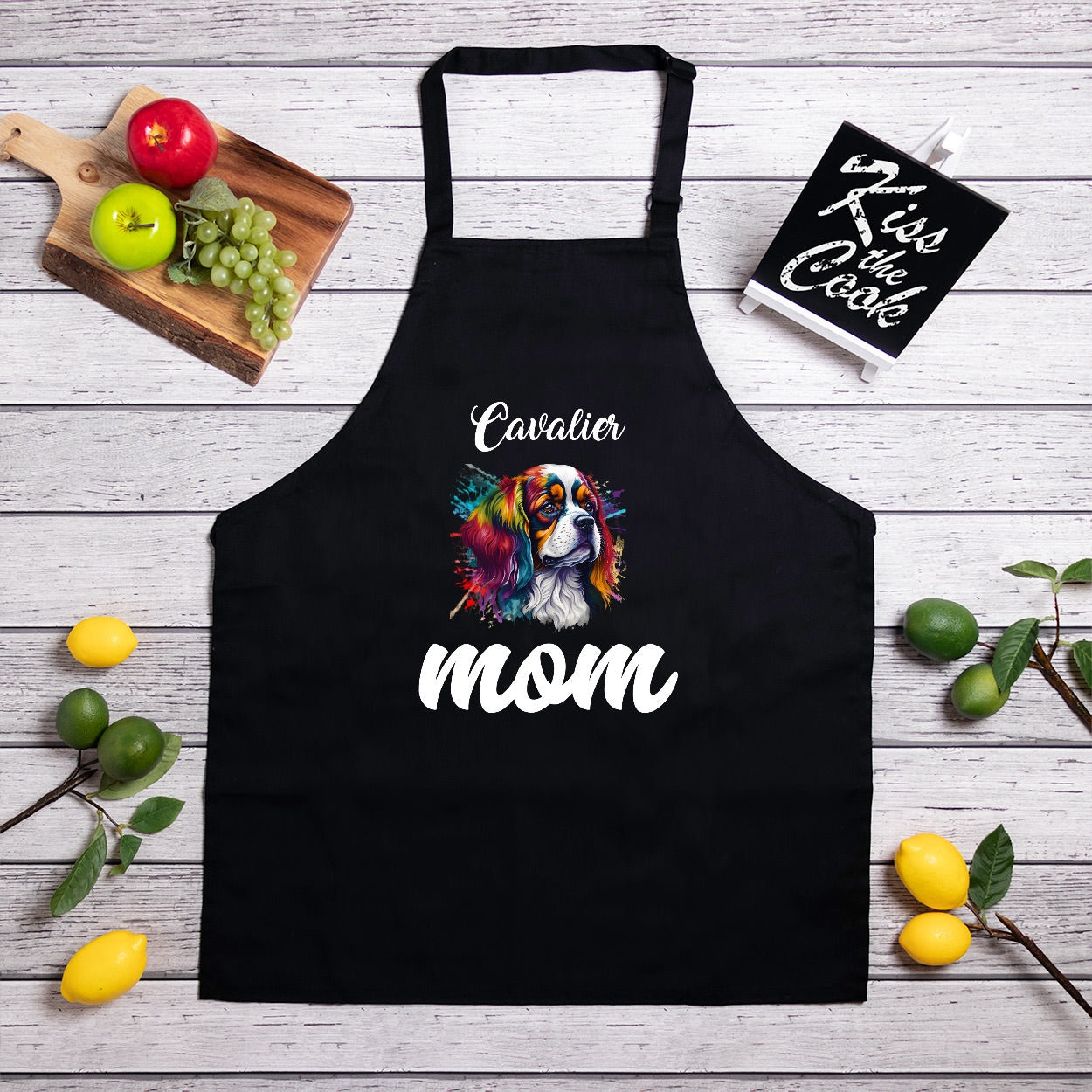 Cavalier Mom Apron (Full-Length)