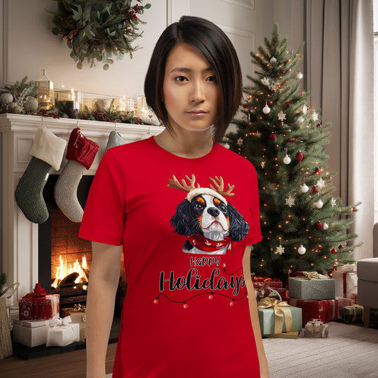 Tricolor Happy Holidays