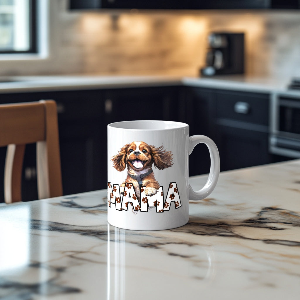 Cavalier Mama Glossy Mug